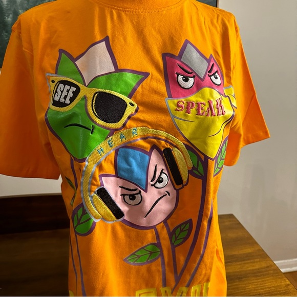 Hear no evil see no evil speak no evil tee medium - Picture 6 of 6